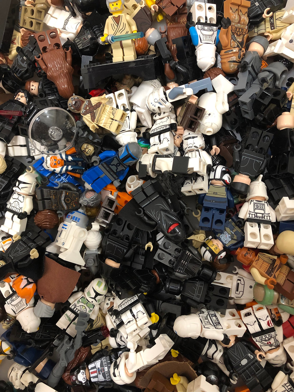 5X LEGO Star Wars Minifiguren