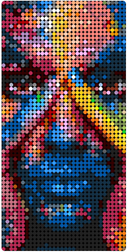 Mosaik 32x64 Noppen
