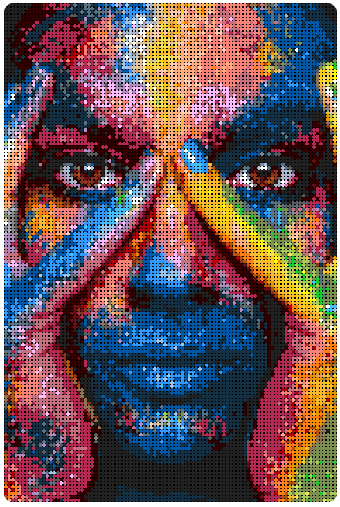 Mosaik 96x144 Noppen