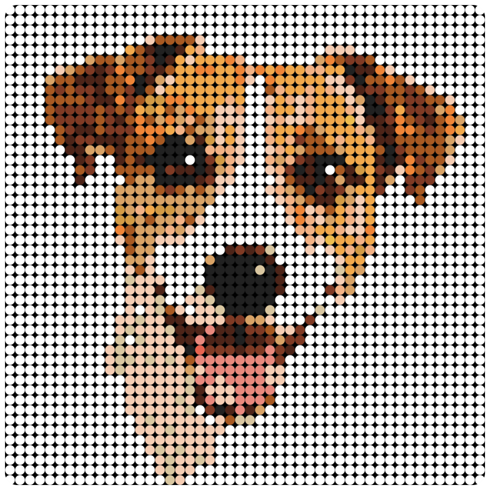 Mosaik 48x48 Noppen