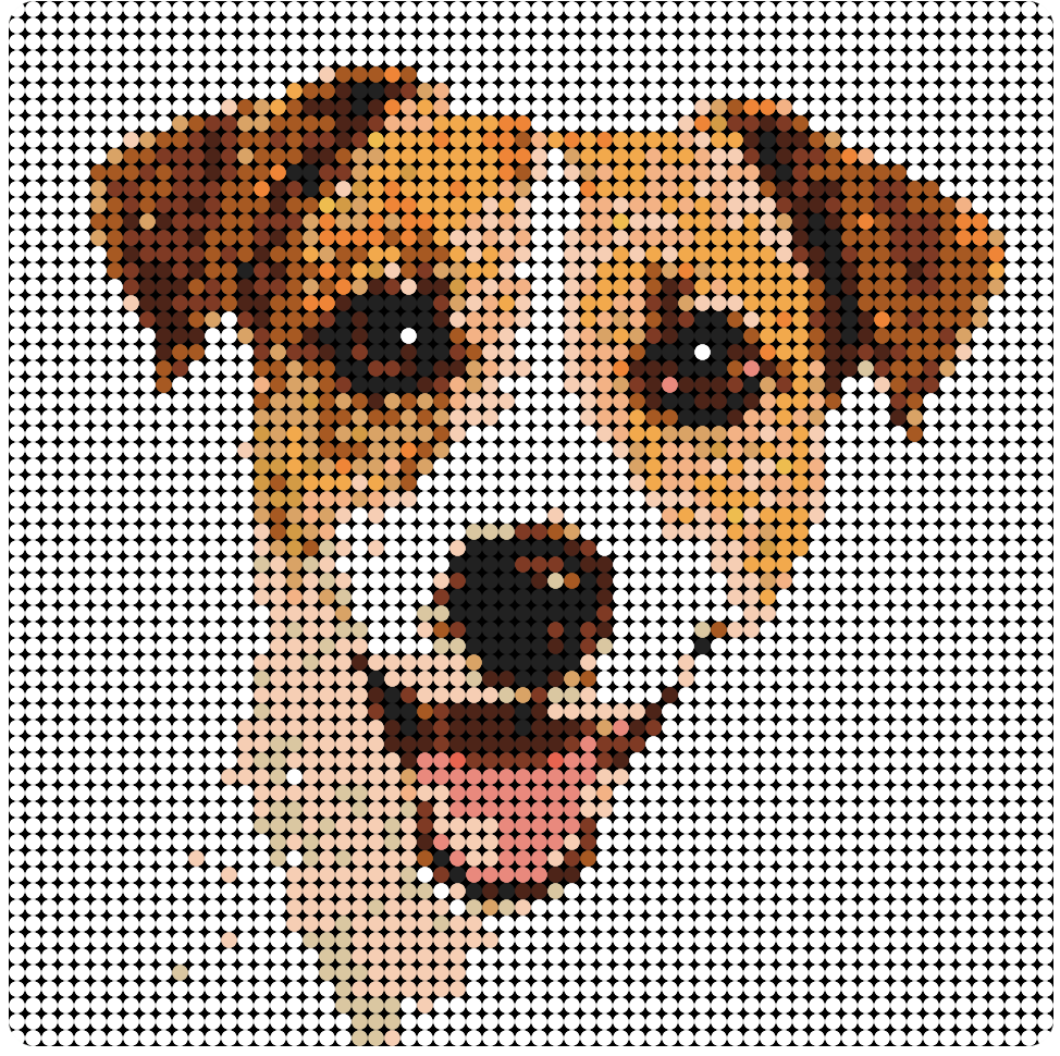 Mosaik 64x64 Noppen