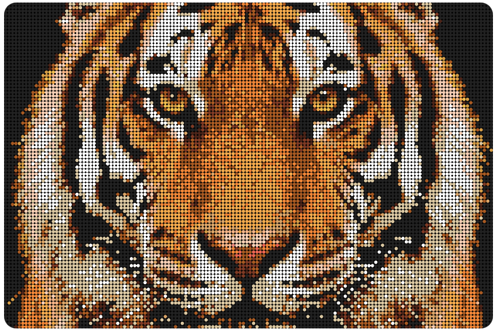 Mosaik 144x96 Noppen