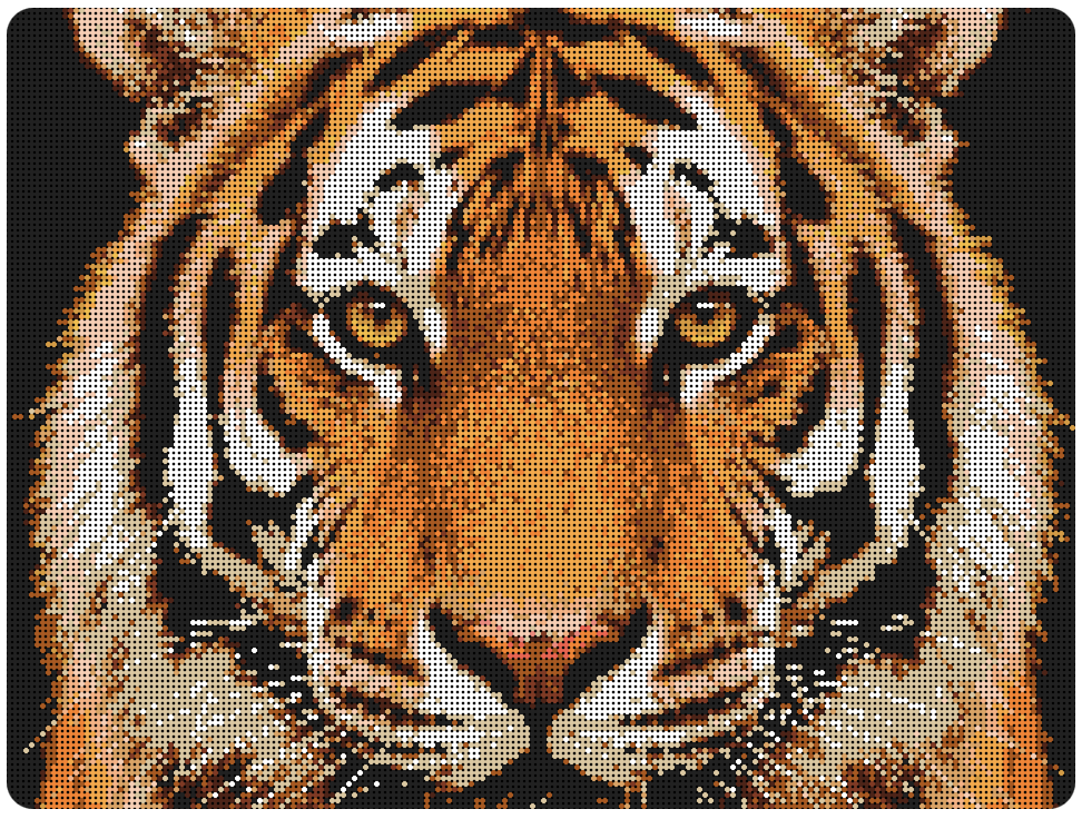 Mosaik 192x144 Noppen