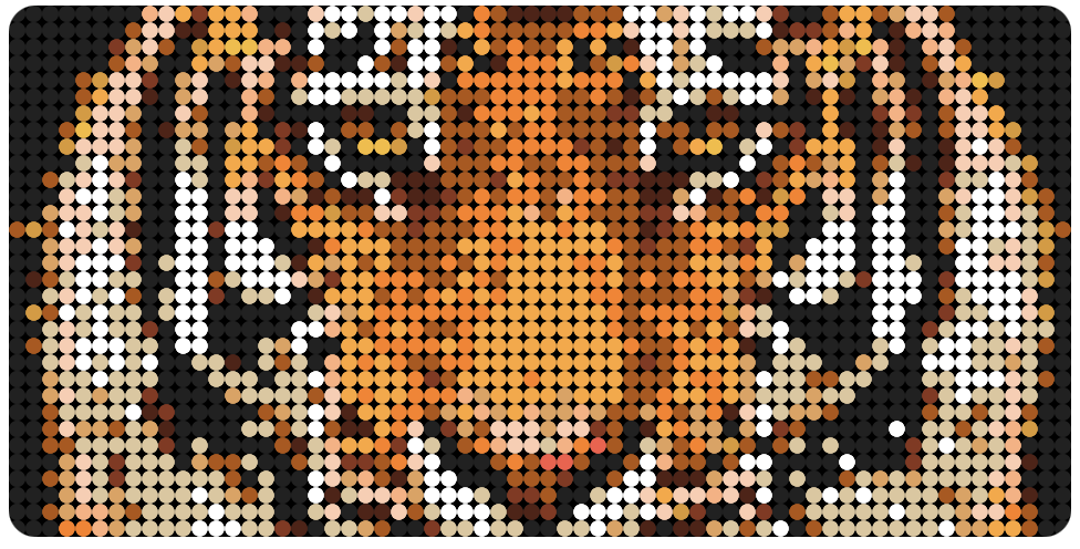 Mosaik 64x32 Noppen